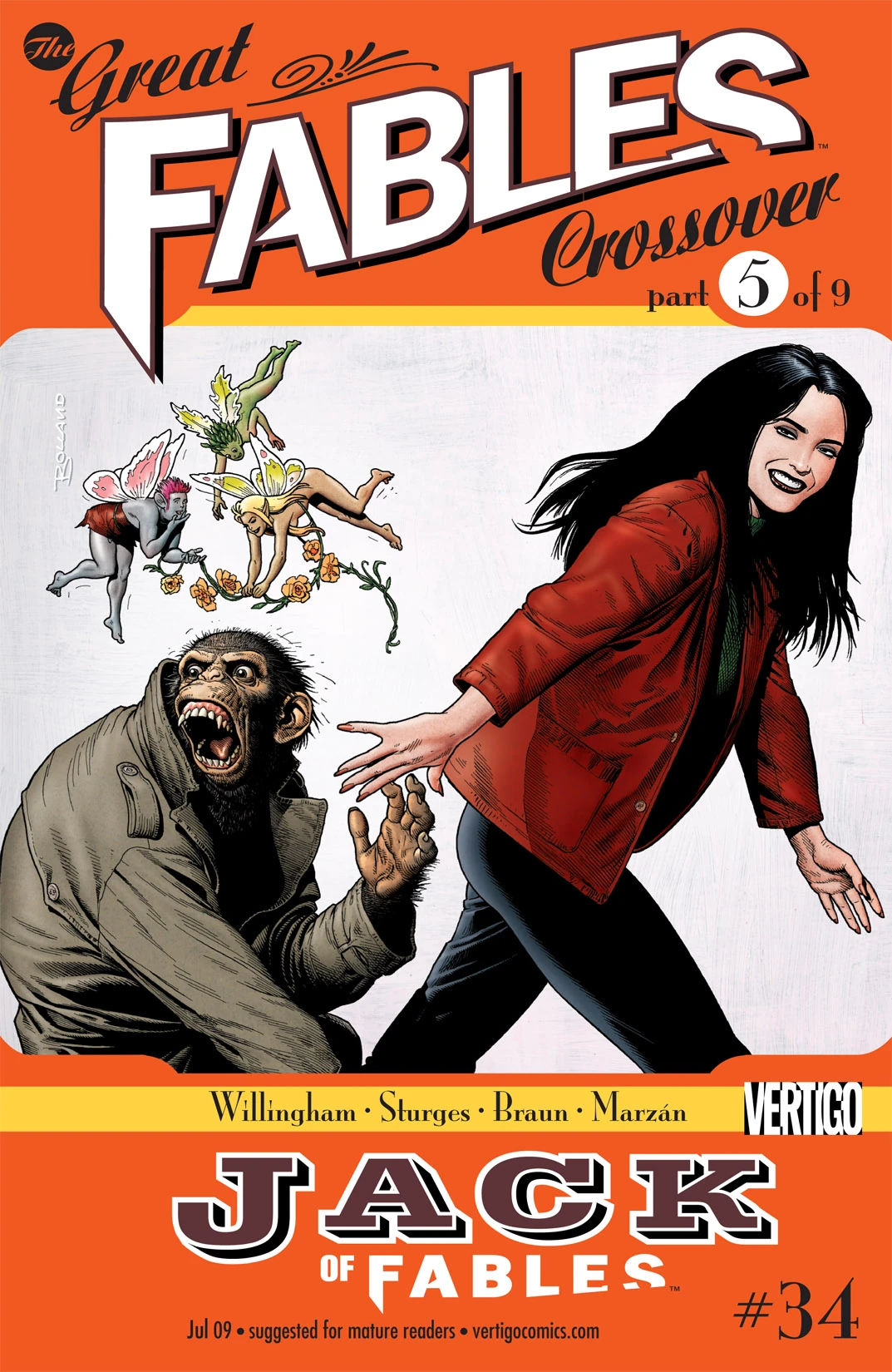 Jack of Fables #34 (DC, 2009 — Cover A) cover